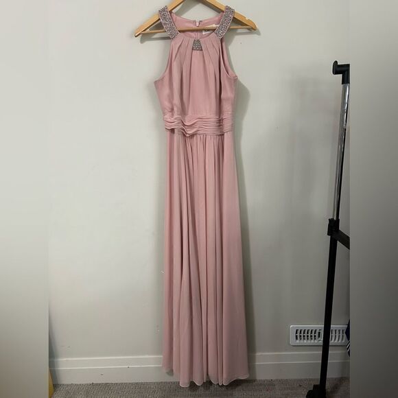Eliza J Dusty Rose Maxi Dress - Picture 1 of 10